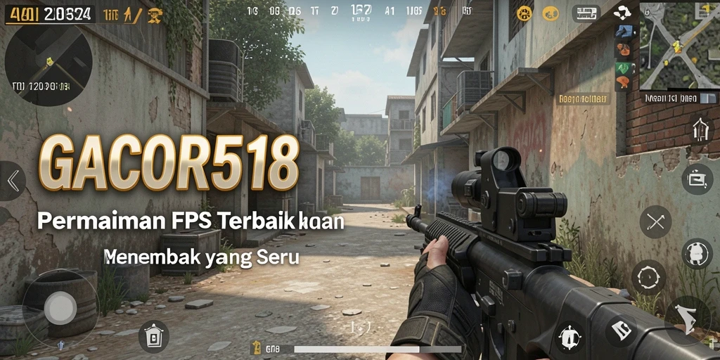 Tampilan utama gameplay GACOR518 yang mendebarkan.
