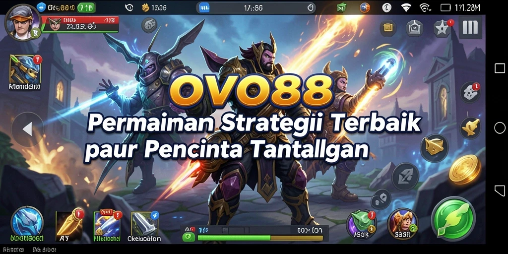 Tampilan gameplay OVO88 yang menarik dan menantang strategi.